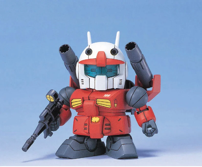 Bandai Gundam SD BB 225 RX 77 2 Gun Cannon Mobile Suit набор моделей экшн фигурки детские игрушки|Игровые