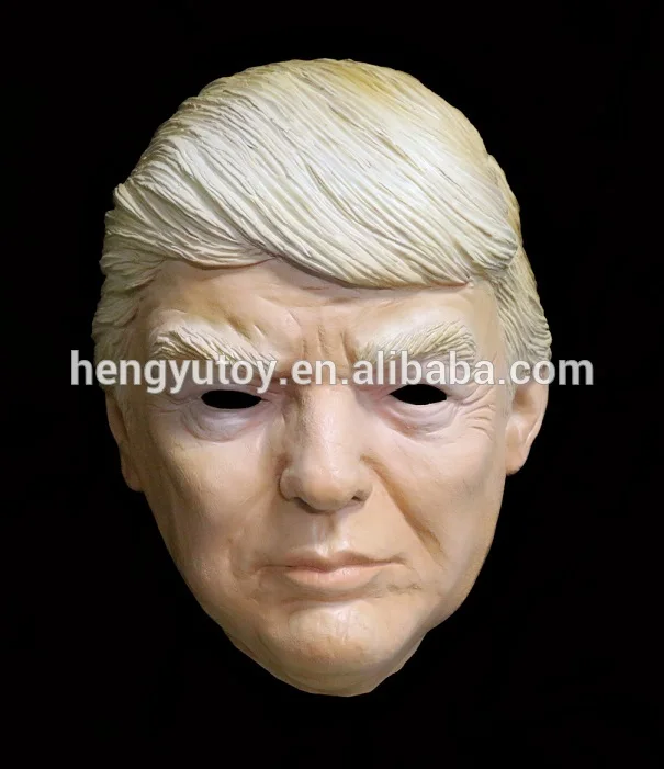 

Adult Presidential Candidate Apprentice magnetic Face Accessory New Donald Trump Mask