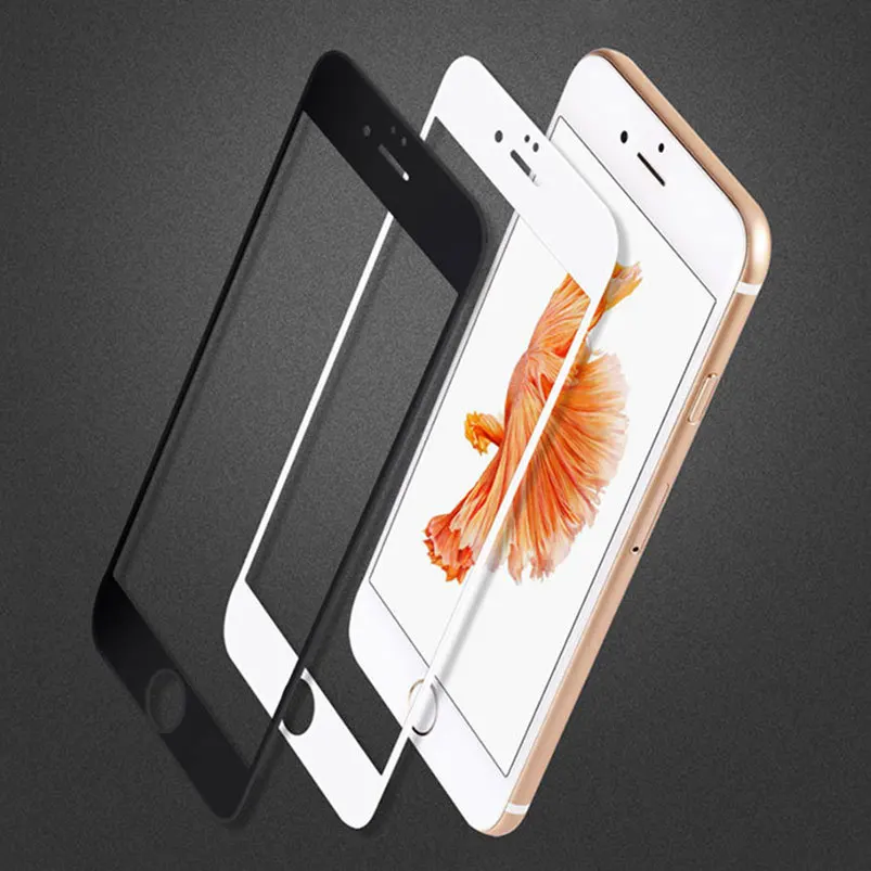 

3D Curved Edge Full Cover Tempered Glass For iPhone 7 6S 8 Plus Screen Protector On The For iPhone Xs XR XS MAX Glass 3D Film