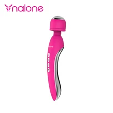 High Quality Electronic magnetic Pulse Waterproof Massager Sex Toys Nalone Double Motor AV Wand Vibration Sex