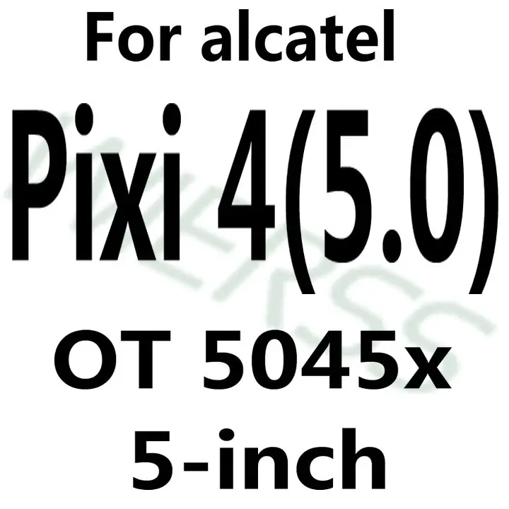 Закаленное Стекло Экран Защитная пленка для Alcatel One Touch Pop 2 3 4 4+ 4S S7/Pixi 3 4 3,5 4,0 4,5 5 5,0 5,5 6 6,0/первый - Цвет: alcatel Pixi 4 5045x