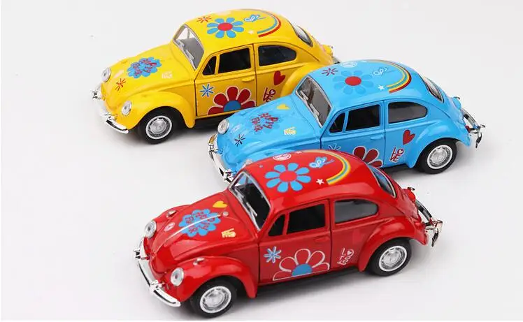 1/36 Volkswagen Beetle классический автомобиль коллекция хобби модель игрушки подарок для