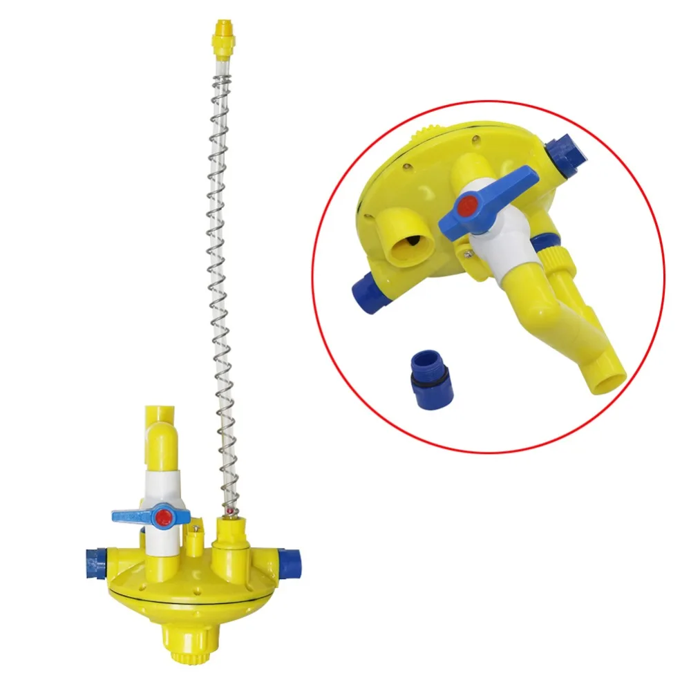 1 Pcs Poultry Chiken Duck Quail Pigeon Water Supply Line Pressure Reduce Valve System Waterline Chicken Drinker Water Coop Kit
