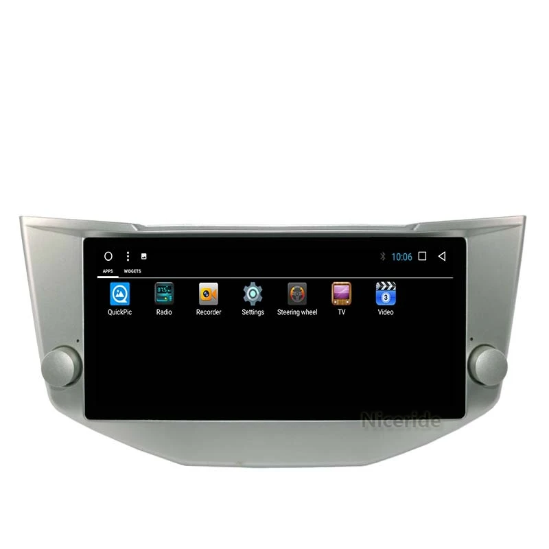 Top 8.8 inch Big Screen Android Radio Car GPS Navigation Head Unit For LEXUS RX300 330 350 400h 2003+ FOR TOYOTA Harrier 2003+ Wifi 2