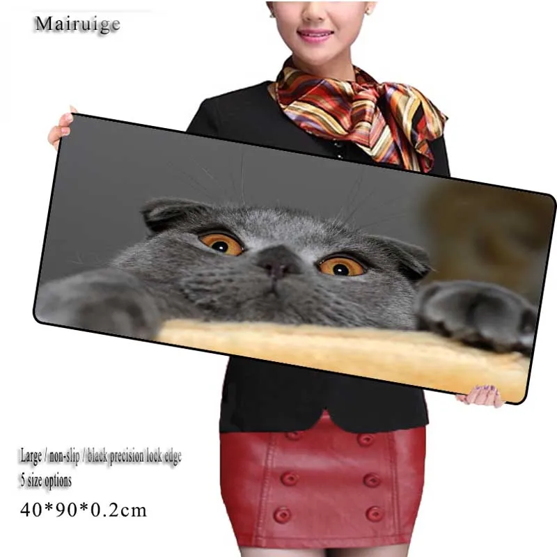 

Mairuige Scottish Fold Cat Funny Control Gaming Surface Mouse Pad Computer Notebook Mice Mat Styles Gaming Optical Mice Mats