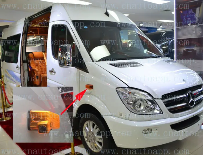 Камера в зеркале заднего вида Автомобильная боковая камера CCD для Mercedes-Benz Sprinter(одна пара: левая сторона и правая сторона