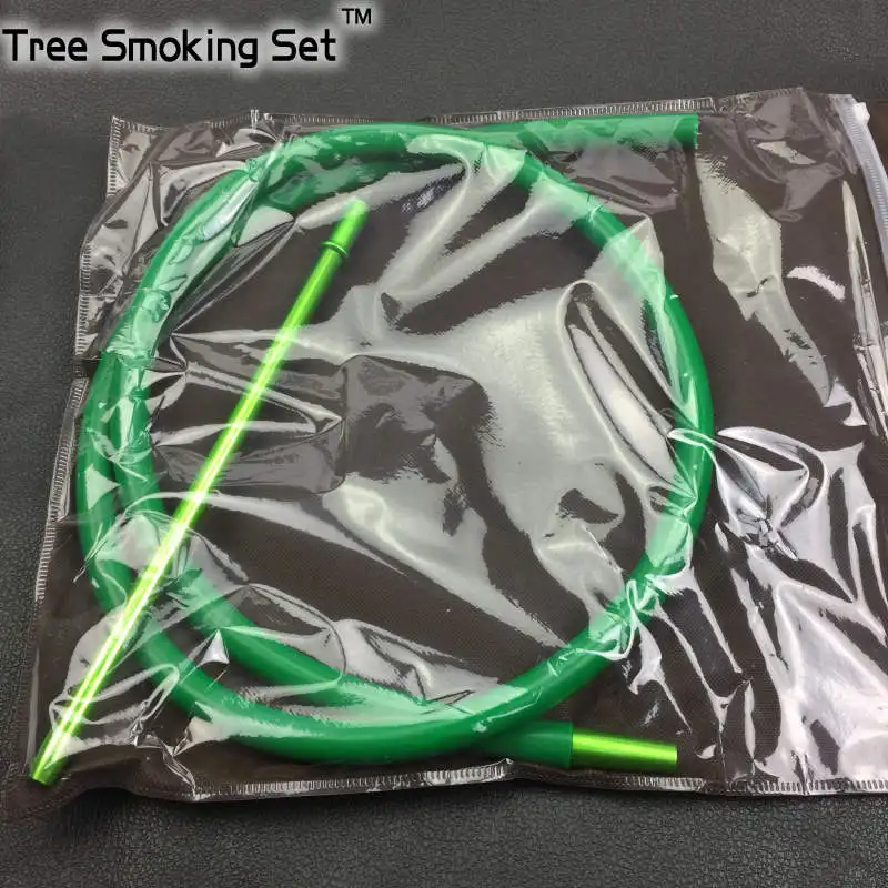 1 шт. 8 м алюминиевая ручка мундсоветы Shisha силиконовый шланг для кальяна кальянный