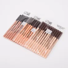 36 шт./лот бренд корректор "menow" и карандаш для бровей 2 в 1 Макияж с двумя головками использовать профессиональные корректирующие средства пудра для макияжа бровей P09015