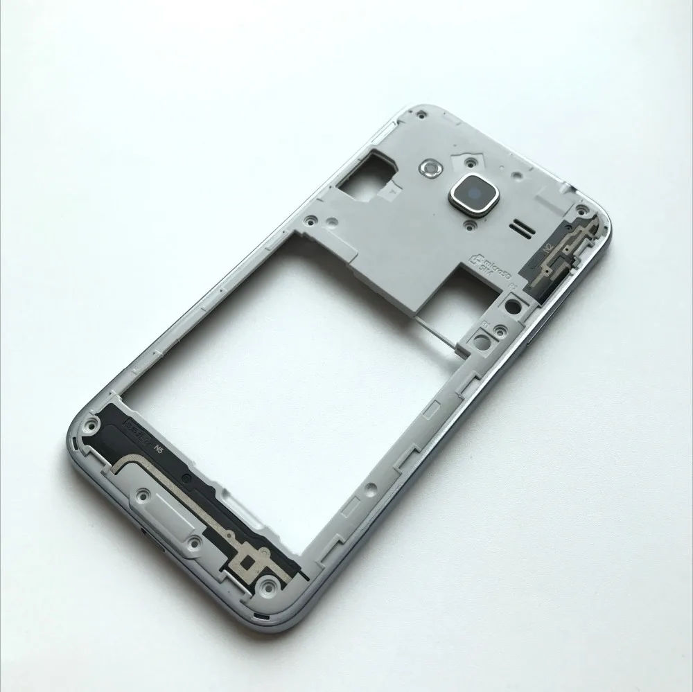 

New Middle Frame Bezel Backplate Housing Case Cover Replacement Parts For Samsung Galaxy Grand J3 2016 J320 J3 White/Black/Gold