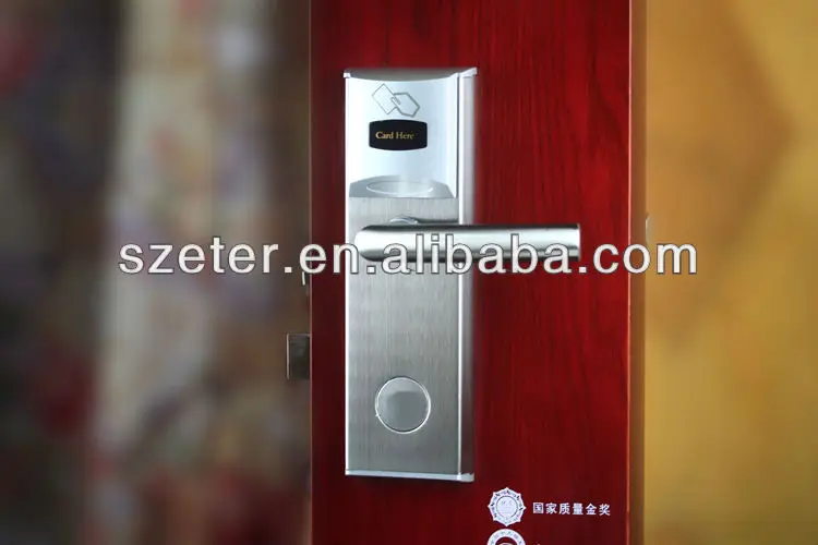 Скидка! RFID карта памяти для гостиничных номеров ET101RF|door handle lock|handle lockhotel door |