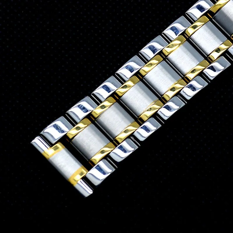 

Fashion Mens Silicone Rubber Watch Strap Band Waterproof with Deployment Clasp Width 20mm