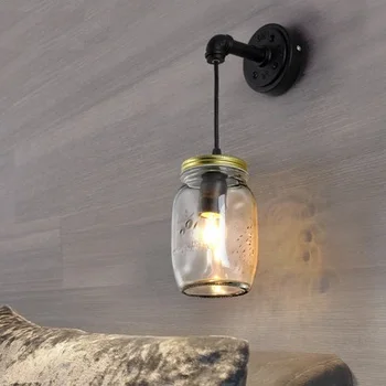 

DOXA Glass Bottle Sconce LED Wall Light Modern Minimalist Bedroom Beside Wall Lamps Home Lighting Fixtures Beside Arandela