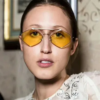 

Yoovos 2019 Mirror Sunglasses Women Metal Brand Designer Glasses Men Fashion Small Frame Shopping Sun Glasses Oculos De Sol