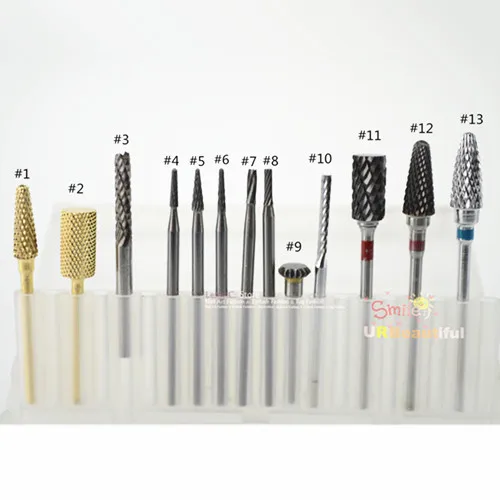 Aliexpress 1 Piece Professional Golden Silver Steel 1 Piece Professional Golden Silver Steel Electric Carbide Nail File Bits Art Salon Manicure