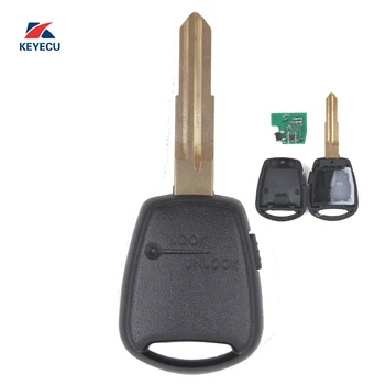 

KEYECU Replacement Remote Car Key Fob Side 1 Button 433MHz ID46 for Kia Rio Picanto Soul Venga Ceed etc