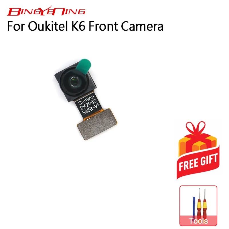 

BingYeNing High Quality New Original For Oukitel K6 8.0MP front camera repair parts replacement