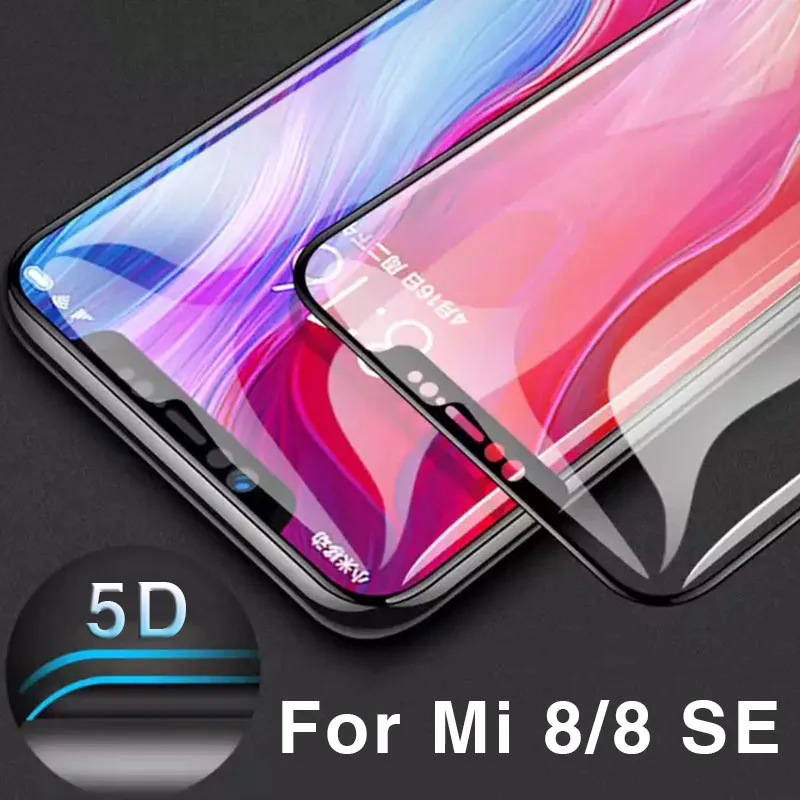 Защитное стекло 5D для Xiaomi mi 8 Se, закаленное защитное стекло для экрана, защитная пленка xiomi Xia mi Xiao mi 8 8se, защитное стекло 9 H