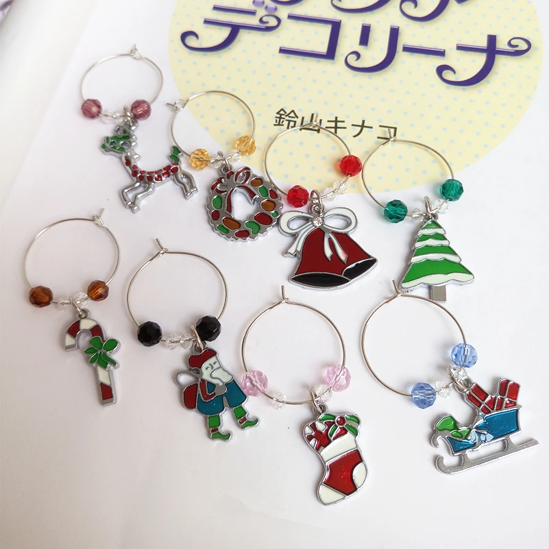 Art Wine Charms