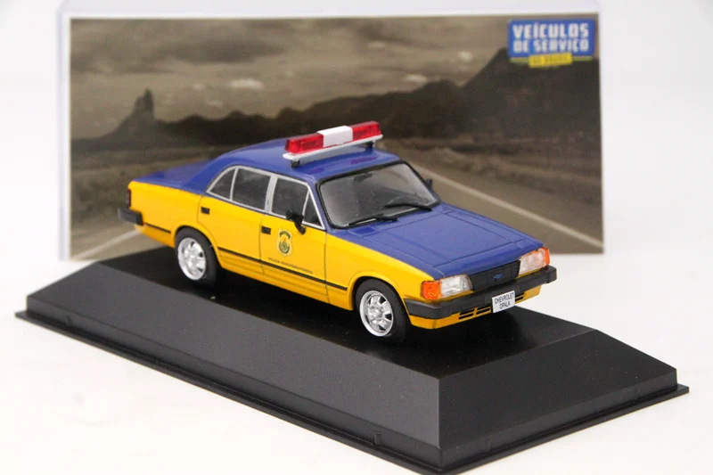 IXO alтая 1:43 весы Chevrolet Opala Policia Rodoviaria Federal Toys модели литья под давлением Ограниченная серия Коллекция