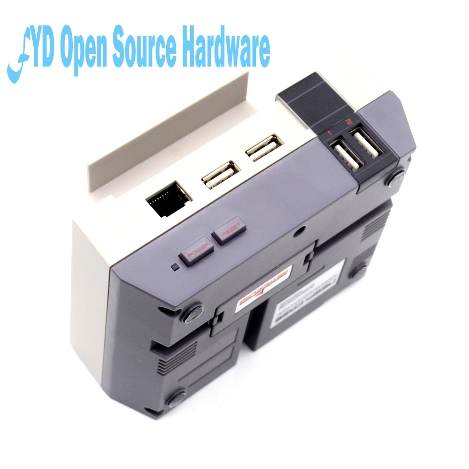 Чехол Mini NESPI Retroflag с охлаждающим вентилятором и беспроводным геймпадом 2x2 4G для