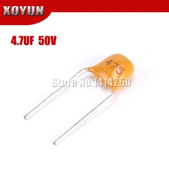 

100PCS 4.7UF 50V 20% 5.08mm 475 50V MLCC multilayer monolithic ceramic capacitor 0805