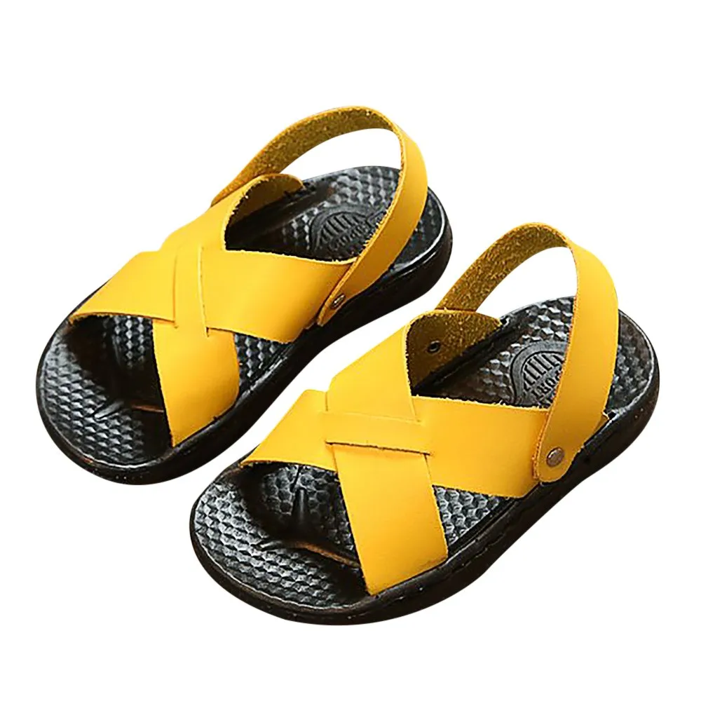 

ARLONEET Baby Sandals Summer Kids Boys Girls Slipper Sandals Beach Casual Shoes for Children 1 to 6 Years Drop Shipping 30S49