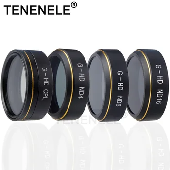 

TENENELE For Phantom 4 Pro Drone Filter ND 4 8 16 Circular PL Polarizing Filters For DJI Phantom 4 Pro Plus/Advanced Accessories