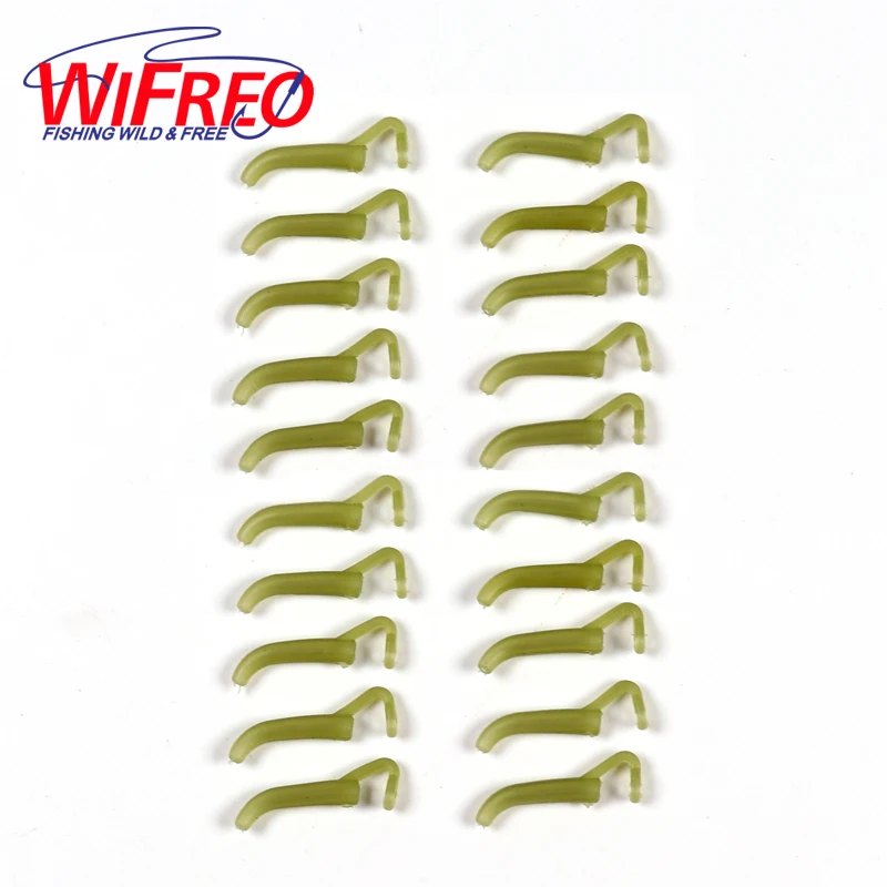 

Wifreo 20PCS 10PCS Carp Fishing Accessory Slicone Hook Sleeve D Rig Line Aligner C Thru Pop Up Aligher Zig Rig Terminal Tackle