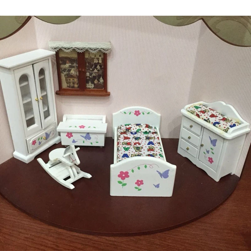 white dollhouse