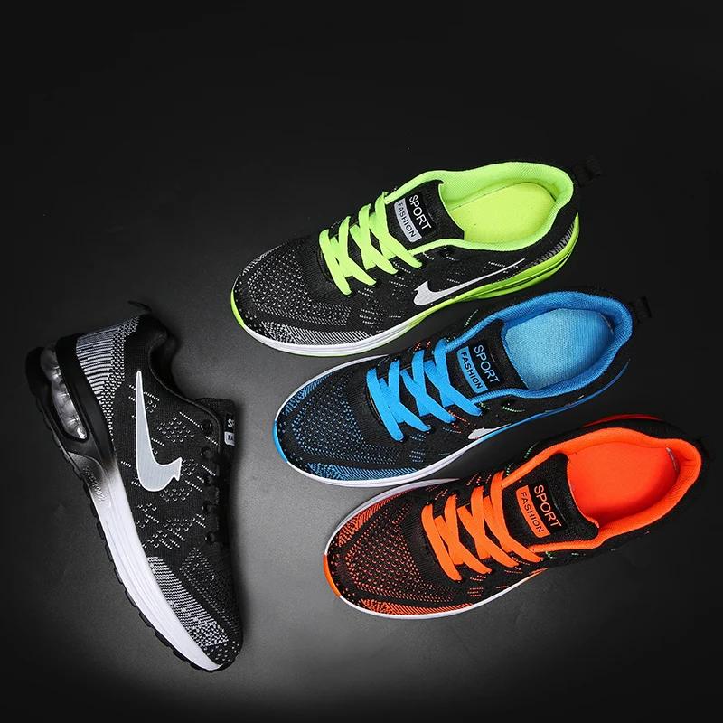 New Sneakers For Men/Women Running Shoes Shock-proof Air Cushion Light Sports Sneakers Breathable Outdoor Tourism Walking Shoes