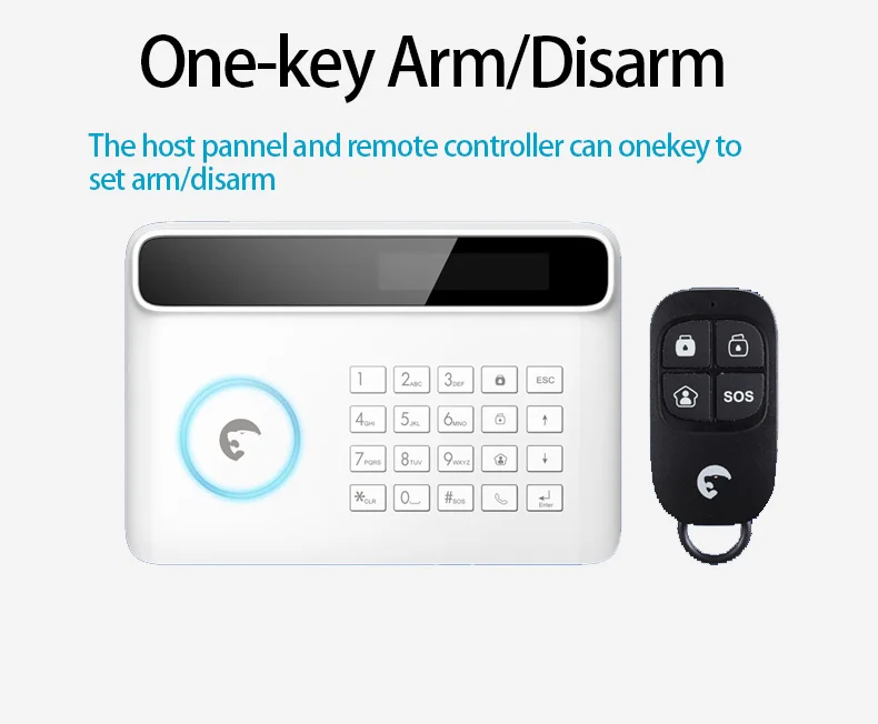 12.  One-key Arm Disarm