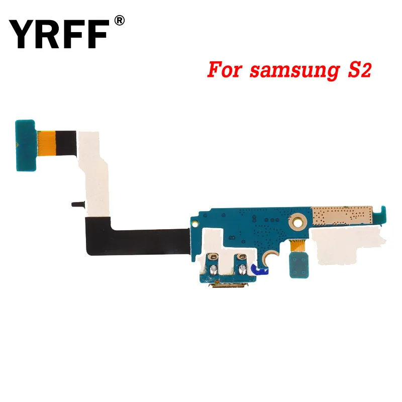 YRFF A+++ док-станция USB порт зарядный разъем гибкий кабель для samsung Galaxy S2 i9100 GT-i9100 USB часть шлейф с микрофоном