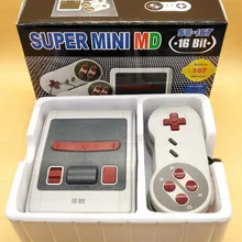 Новая Ретро Мини ТВ игровая консоль для Sega megadrive 16 бит игр с 167 различных встроенных игр две геймпады AV Out