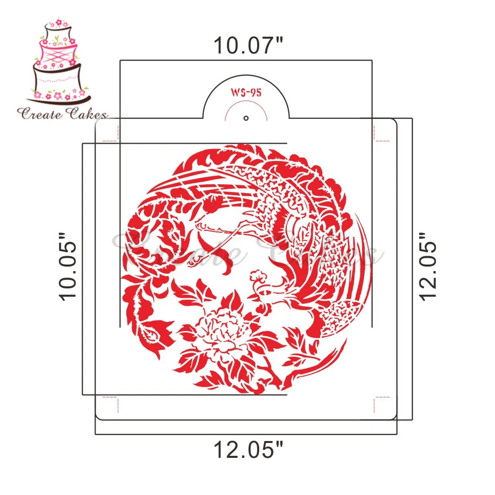 Трафарет для Diy скрапбукинга настенный трафарет пластиковый трафарет для Настенная Наклейка стена Кондитерские инструменты для украшения торта инструмент для украшения