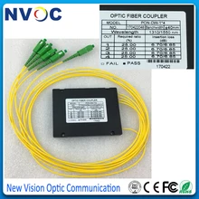 25/25/25/25,1x4 двойное окно, 1310/1550, SM, SC/APC АБС-Волоконный соединитель, 1*4 одинаковое соотношение FBT волоконный сплиттер, 100*80*10, 2,0 мм, 1 м