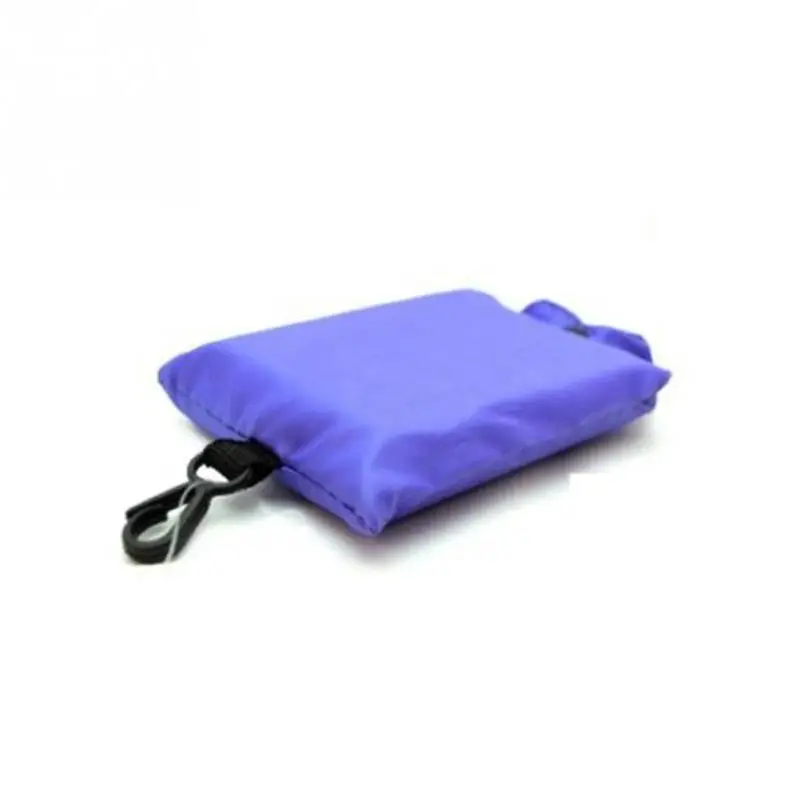 1 шт Экологичная многоразовая Складная хозяйственная сумка Портативная сумка хозяйственная сумка дорожная сумка с обручем зажим случайные цвета