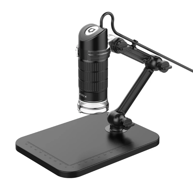 

1000X USB Digital Microscope Camera Endoscope with Universal Bracket Stand 8 LED #Aug.26