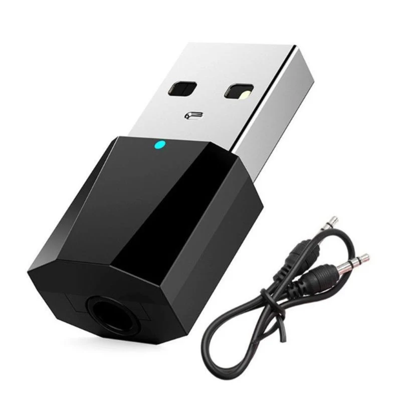 3,5 мм аудио разъем порт мини USB стерео автомобильный беспроводной Bluetooth bluetooth-аудиоресивер V4.2 приемник адаптер конвертер кабель для передачи данных