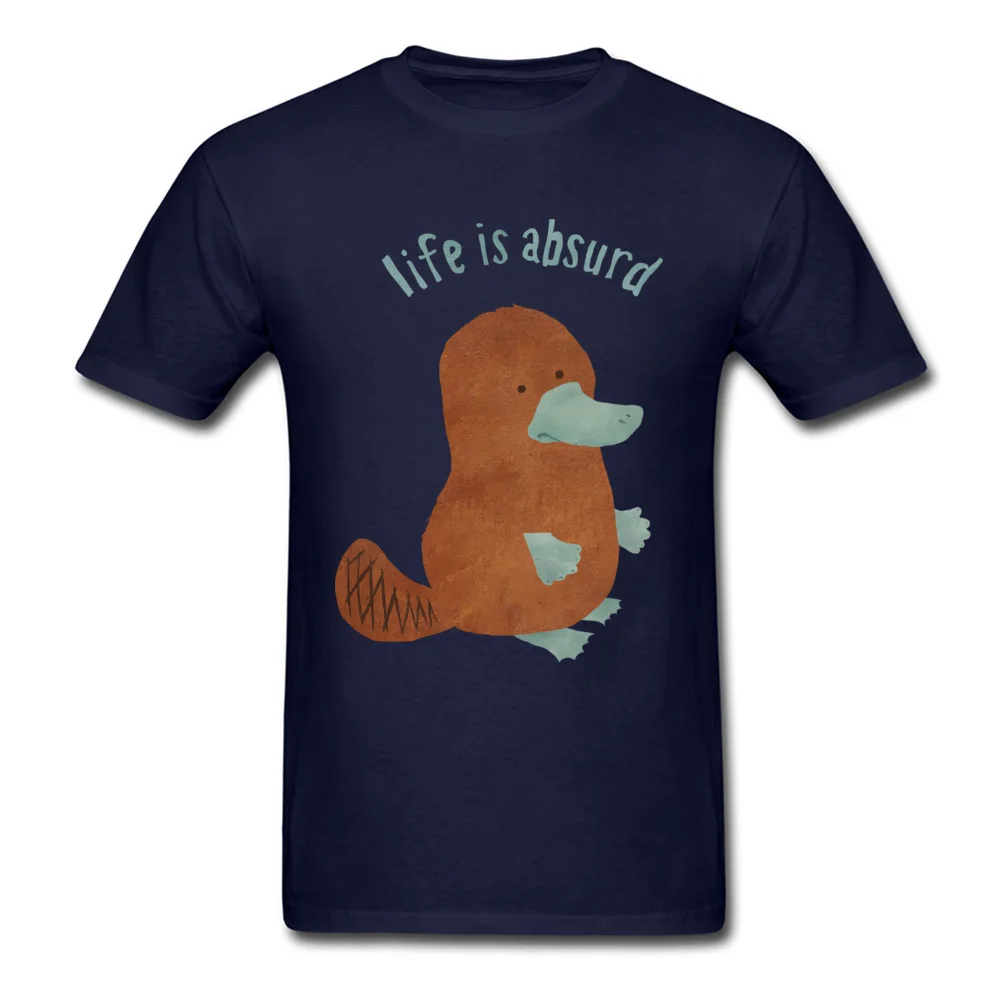  Mens Tshirts Platypi Dont Lie Gift Tops T Shirt Cotton Crewneck Short Sleeve Print T Shirt Summer Wholesale Platypi Dont Lie navy