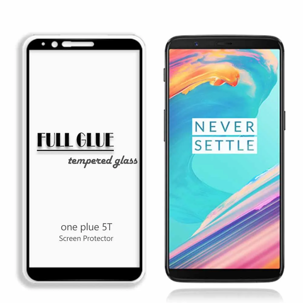 Полное покрытие закаленное Стекло для oneplus 5 лет защитное стекло на экран