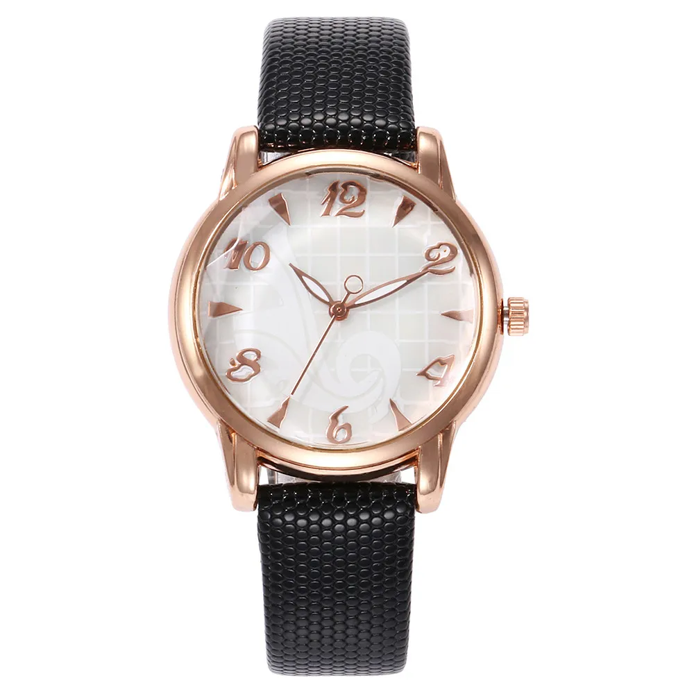 Vansvar красивые модные простые часы женские кожаный ремень часы для подарка 2019 relogio feminino кожаный ремешок кварцевые часы Топ