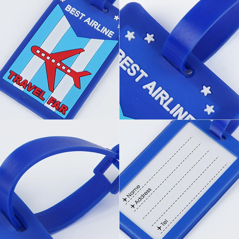 Kawaii Suitcase Luggage Tag Cartoon ID Address Holder Baggage Label Silica Ge Identifier Travel Accessories Travel Luggage Tags Kawaii Suitcase Luggage Tag Cartoon ID Address Holder Baggage Label Silica Ge Identifier Travel Accessories Travel Luggage Tags