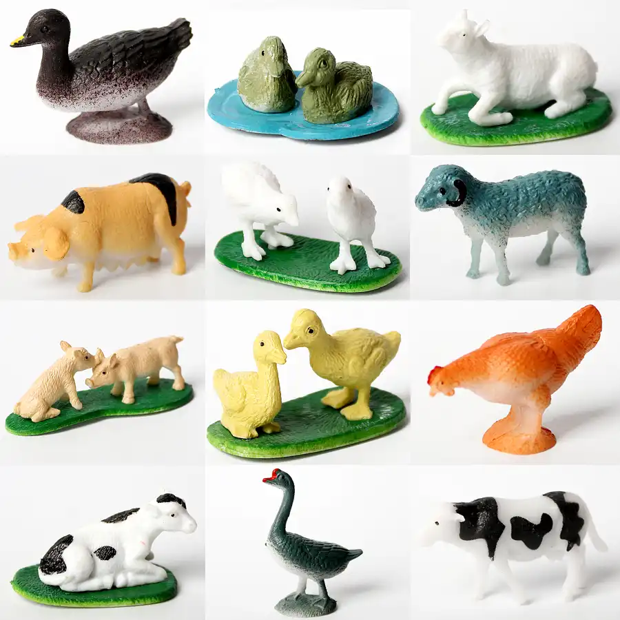 baby animal toys set