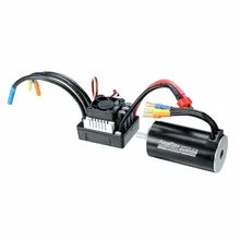 Racerstar 3670 Бессенсорный водонепроницаемый бесщеточный двигатель 120A ESC для 1/8 автомобиля