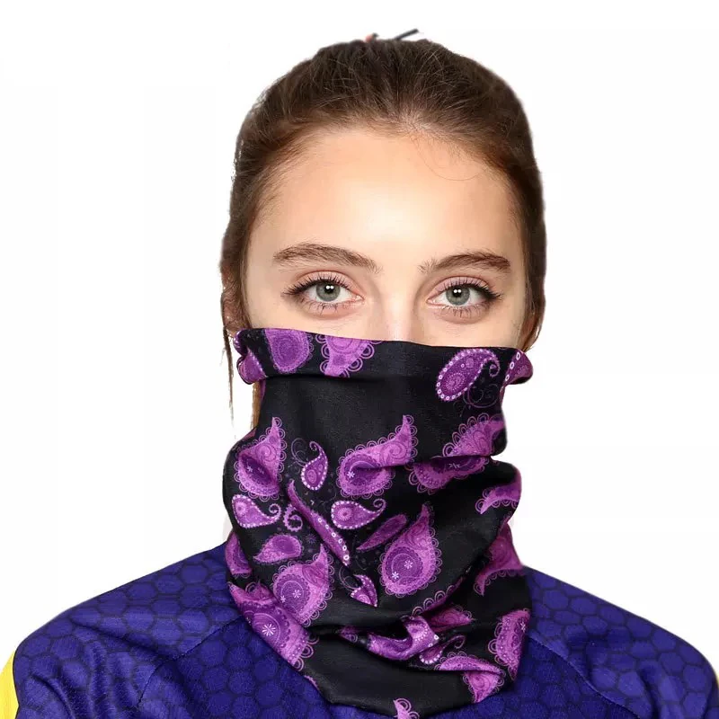 

Multi-function riding outdoor Variety Seamless Magic Turban Outdoor Equipment High Elastic Sunscreen Multifunction Bib