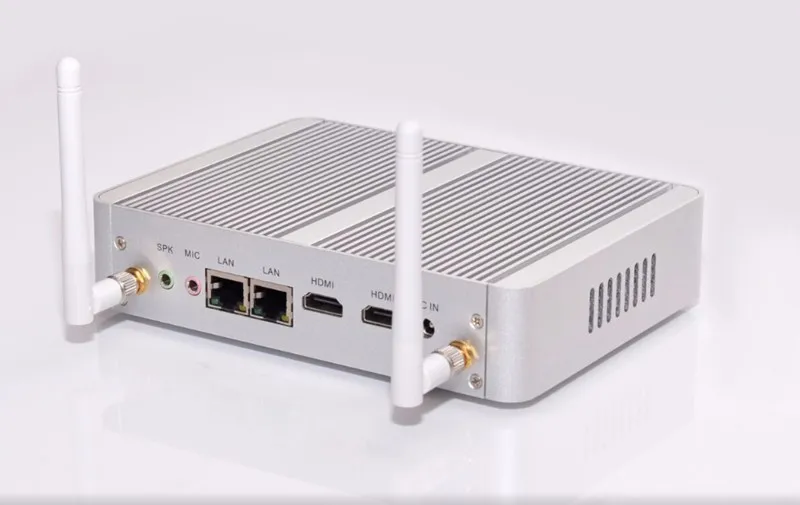 Безвентиляторный мини-ПК PfSense 2* lan 2* HDMI Windows 10 AES-NI openvpn-intel N3150 четырехъядерный Макс 2,08 ГГц Barebone ПК