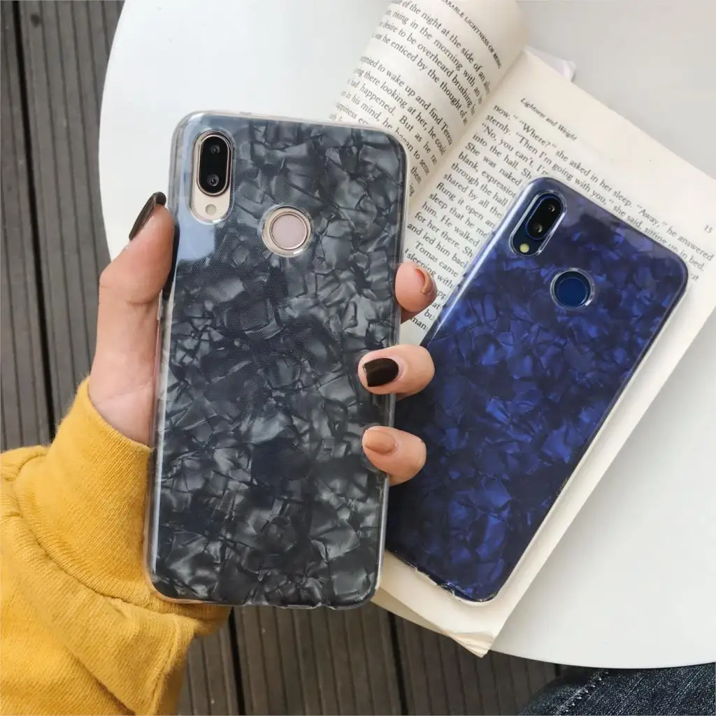 Мраморный защитный чехол для Huawei P20 Pro P10 P9 P8 Mate 20 10 Lite TPU Honor 9 8X 7X 7A 7C iphone XS MAX XR 6s 7 8 Plus |