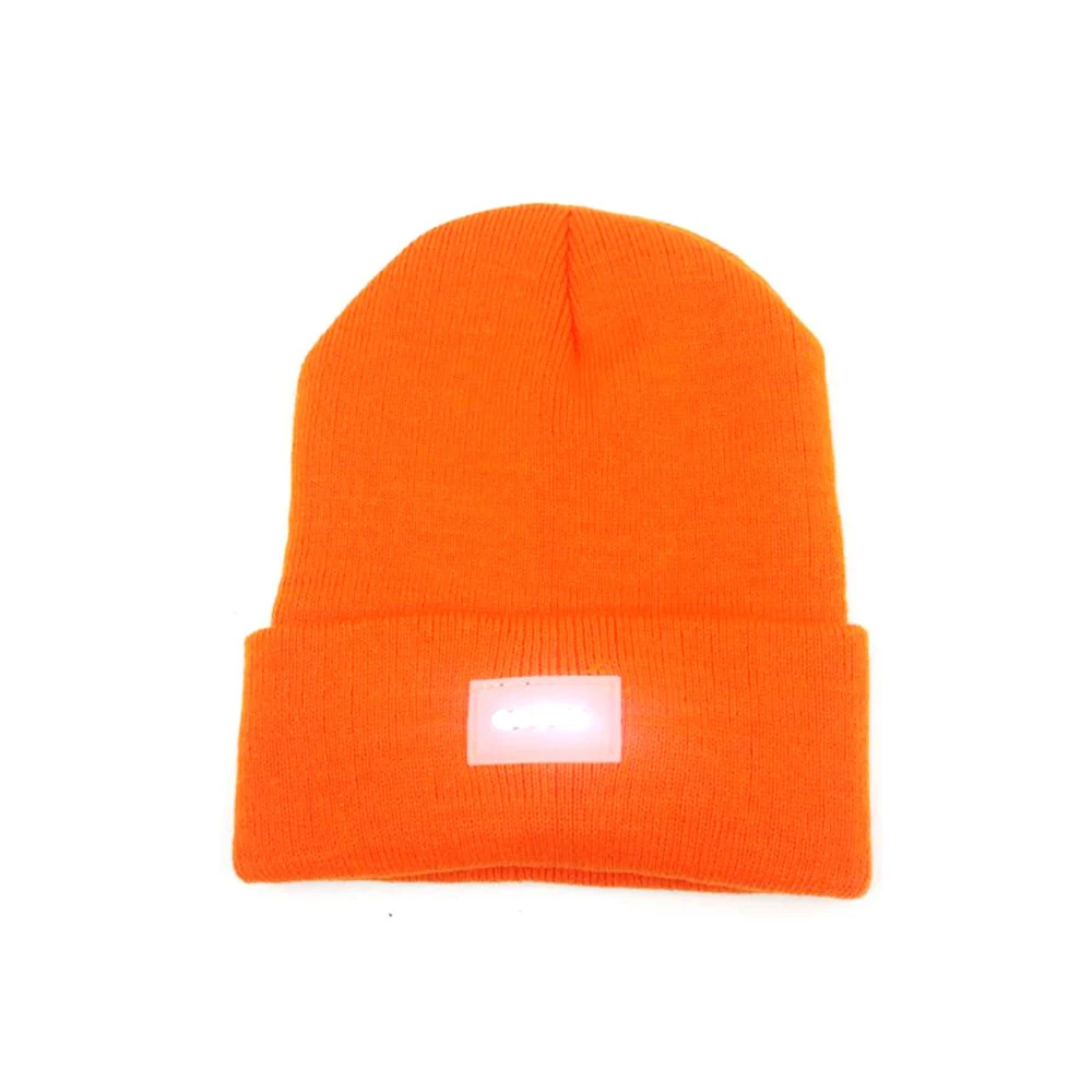 

Multi-purpose Ultra Bright 5 LED Winter Warm Beanie Cap Unisex Cool Lighted Stocking Cap Kintted Hat Outdoor Flashlight Lamp