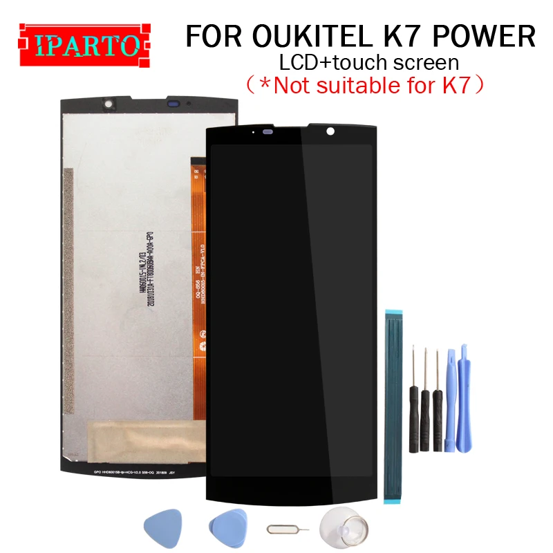 6,0 дюймов OUKITEL K7 POWER lcd дисплей+ кодирующий преобразователь сенсорного экрана в сборе lcd+ сенсорный дигитайзер для OUKITEL K7 POWER