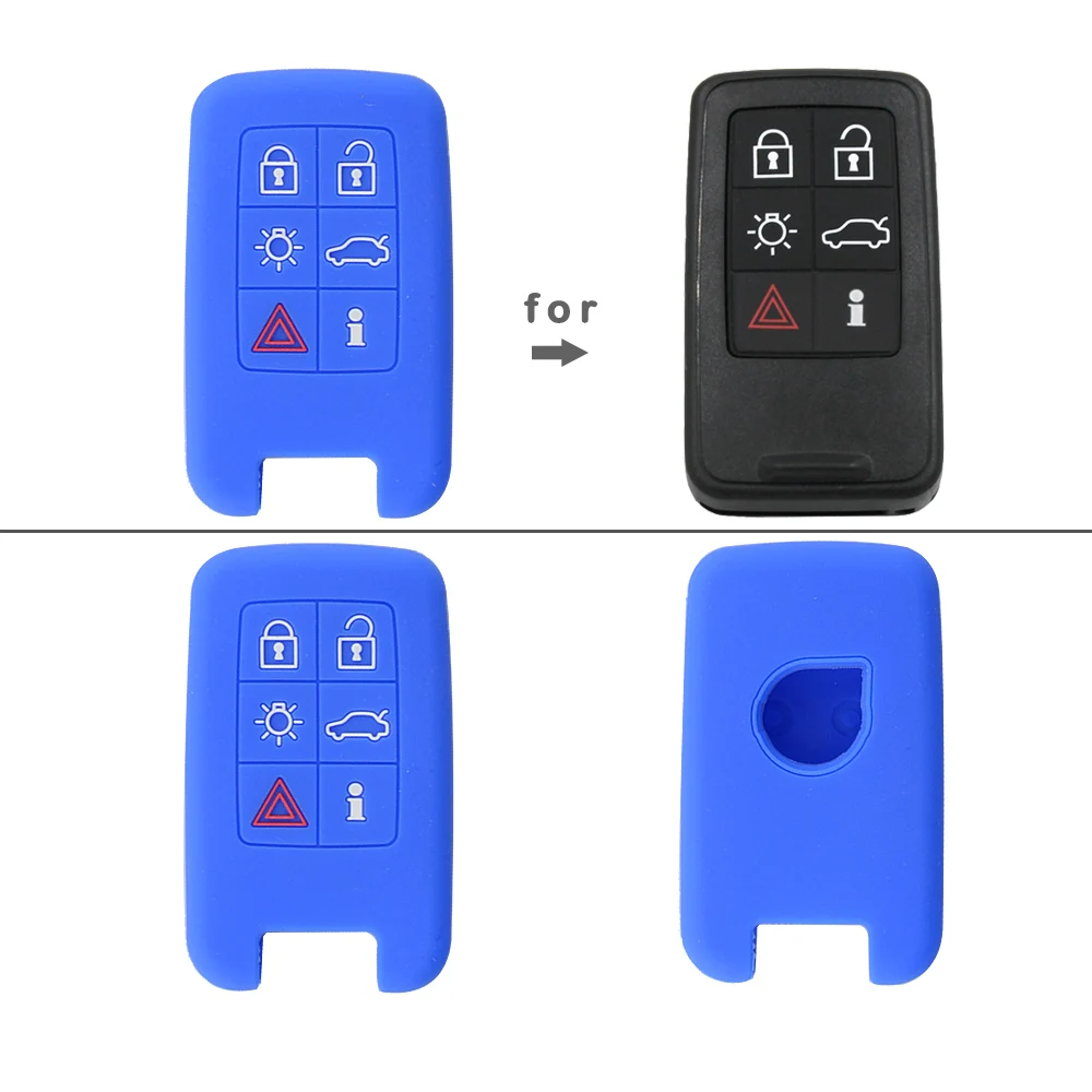Car key case cover for volvo (5)